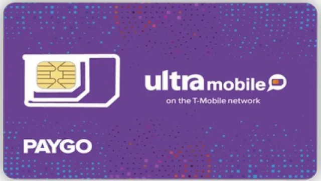 美国手机号码ultramobile paygo手机号码紫卡橙卡充值方法