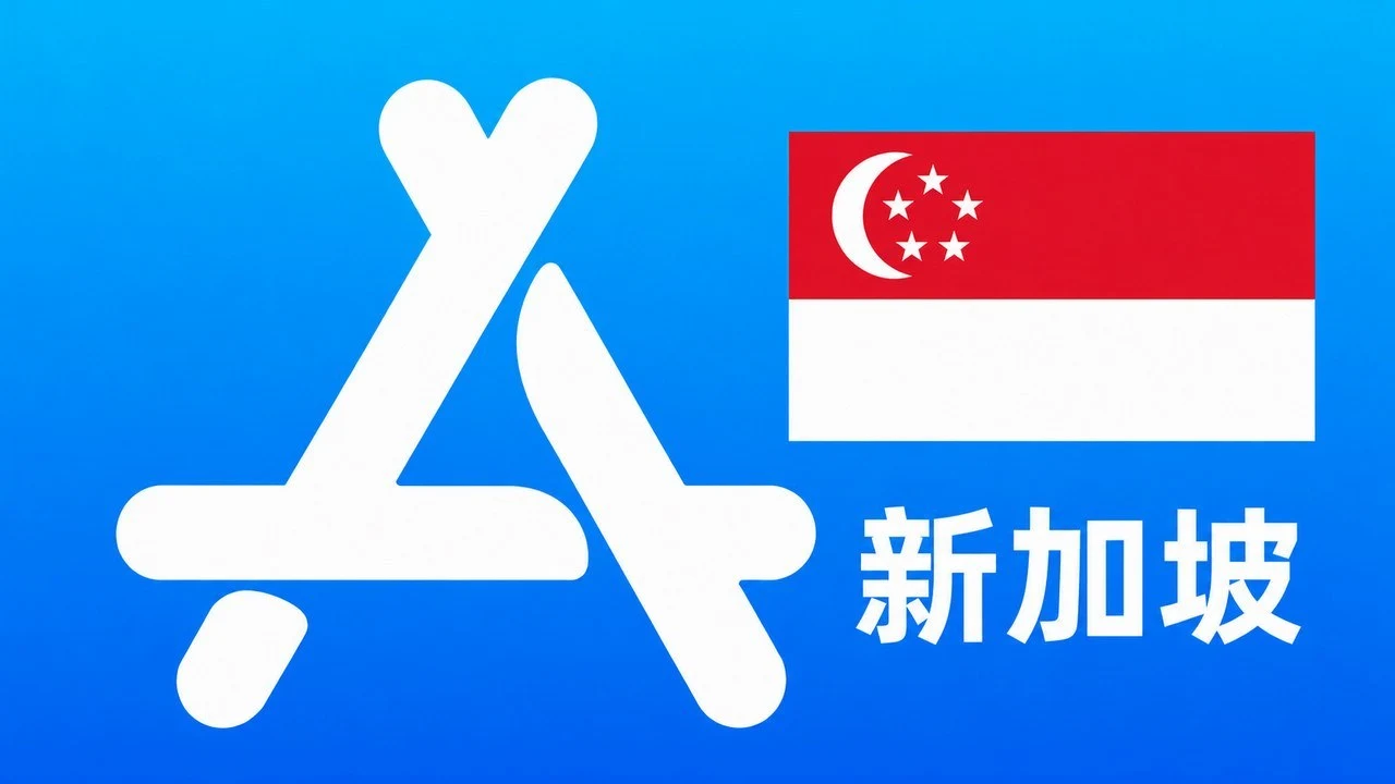 新加坡苹果Apple ID新账号可改资料 | 当天售后